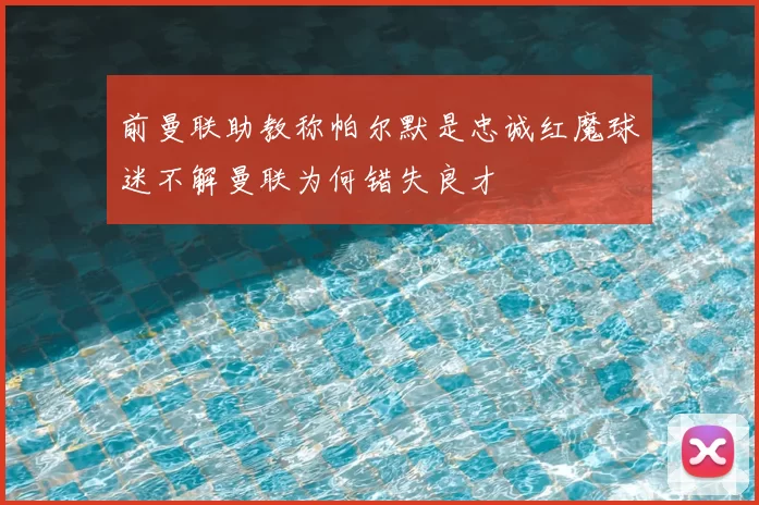前曼联助教称帕尔默是忠诚红魔球迷不解曼联为何错失良才